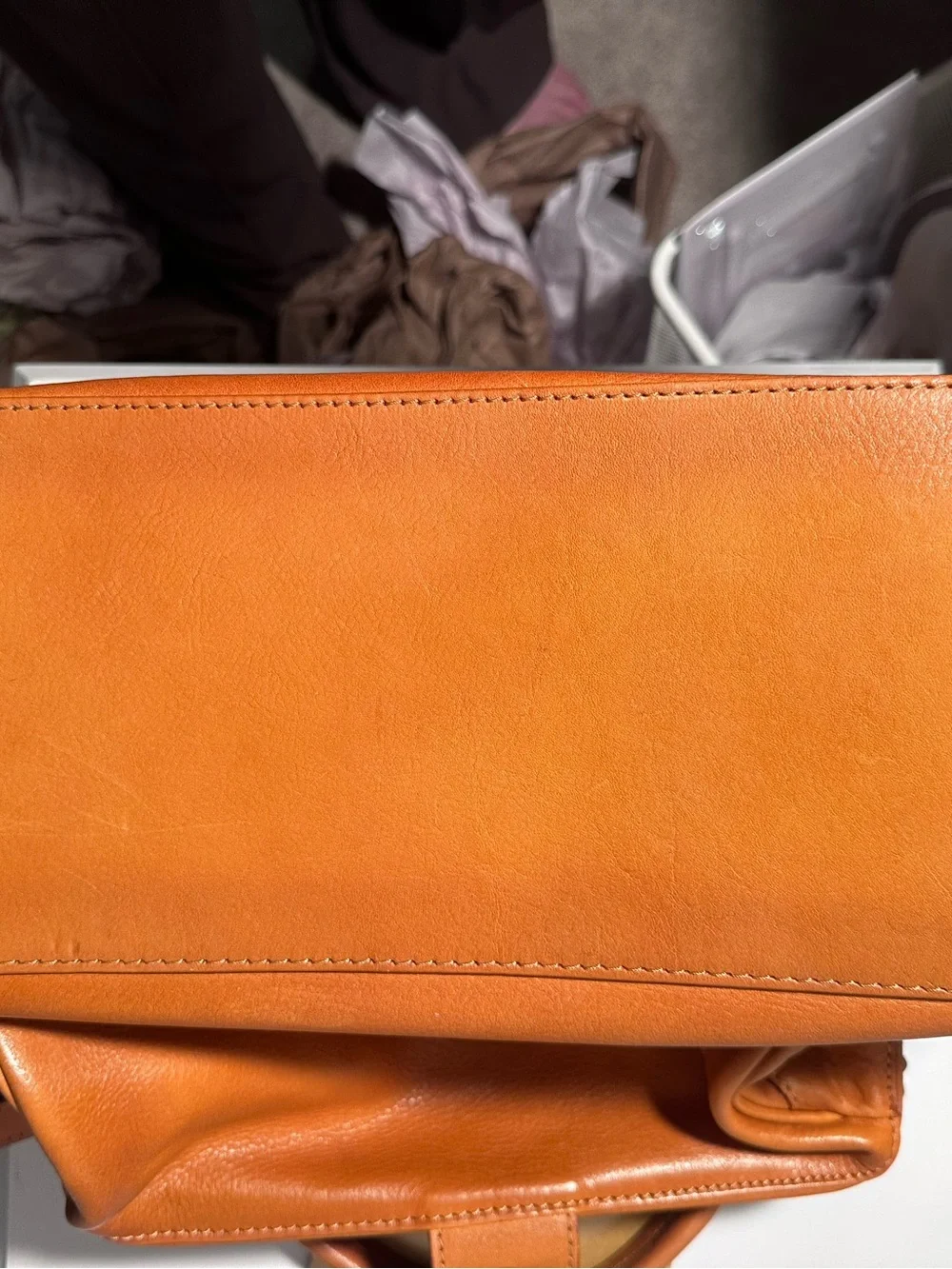Pratesi Firenze Leather Frame Satchel/Doctor’s Bag, Made in Italy
